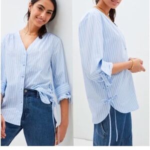Anthro Mare Marr Cotton Blouse